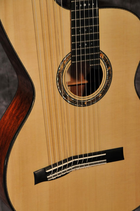 Nylon String Harp Guitar